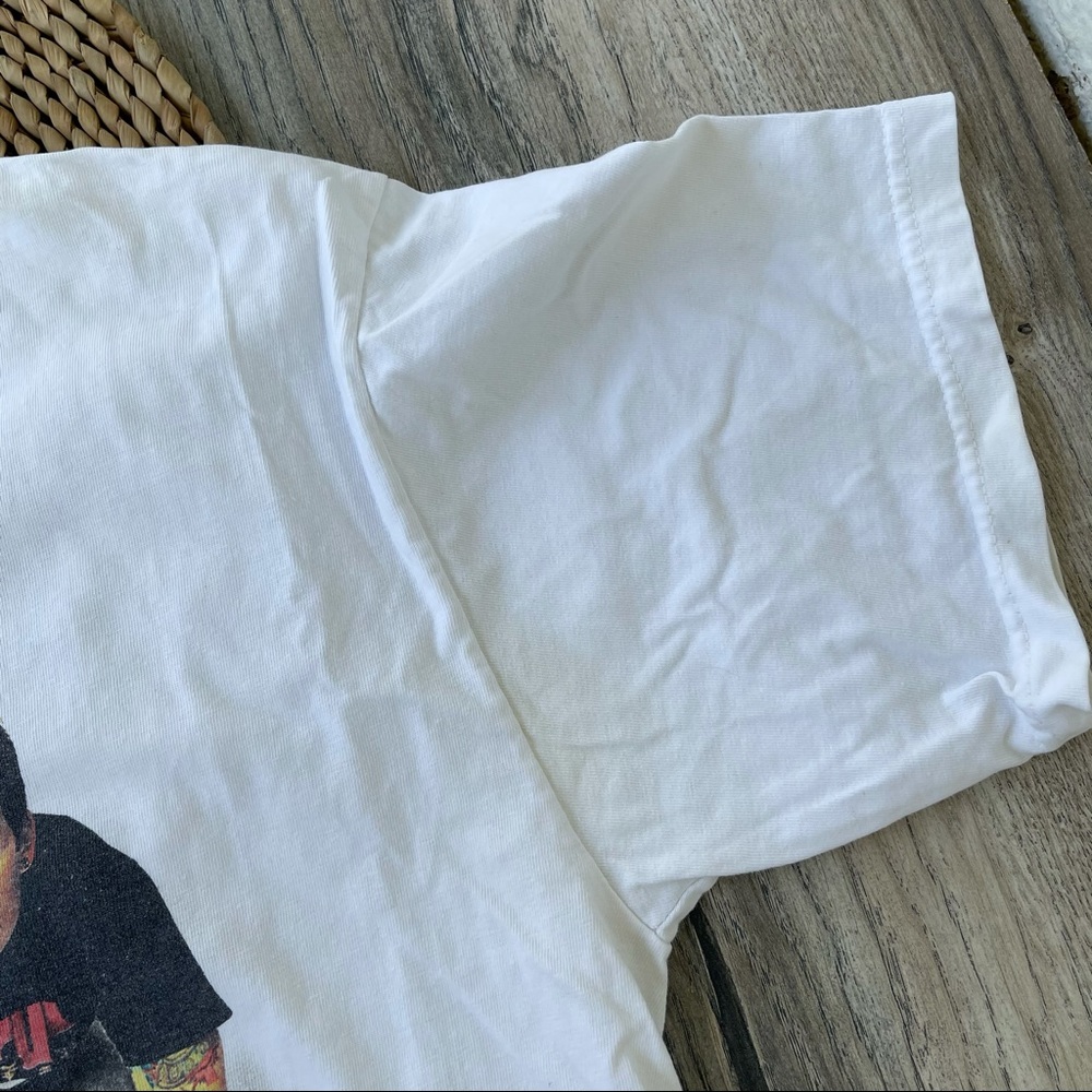 Vintage BLINK 182 White Rock Band T Shirt 2000 Large Adult Y2K Deadstock RARE - Picture 8 of 16